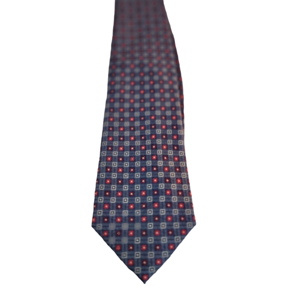 Roundtree & Yorke All Silk Handmade Extra Long Floral Men's Tie - Picture 3 of 11